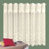Cortina Cozinha Tulipinhas 2,20 X 1,20+ 0,30m Cortilester - Bege - 1