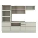 Ver imagem 5 de Cozinha Compacta 5 Peças 100% MDF com Torre Quente e Tampo para Cooktop Fineze