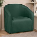 Ver imagem 6 de Poltrona Decorativa Lara Veludo Verde - Vallisa Decor