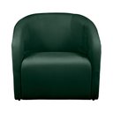 Ver imagem 2 de Poltrona Decorativa Lara Veludo Verde - Vallisa Decor