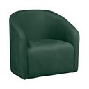 Ver imagem 1 de Poltrona Decorativa Lara Veludo Verde - Vallisa Decor