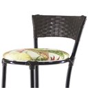 Ver imagem 4 de Kit Com 8 Banquetas Alta Forts Verde Floral, Fibra Uv Bancada, área Goumert, Bar, Piscina, Balcão