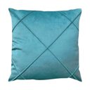 Ver imagem 1 de Capa para Almofada Drapeada em Veludo Quadrada 60x60