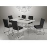 Conjunto Sala de Jantar com Mesa Millenium 6 Cadeiras Deise New Aço Nobre - 1