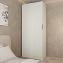 Ver imagem 1 de Guarda Roupa Planejado 100% MDF de Canto Linear Orion CabeCasa MadeiraOriginals Bege