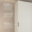 Ver imagem 7 de Guarda Roupa Planejado 100% MDF de Canto Linear Orion CabeCasa MadeiraOriginals Bege