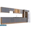 Ver imagem 4 de Cozinha Modulada Henn Americana Versalis 14 Peças (6aéreos+4balcões+1torrequente+3complementos)