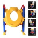 Ver imagem 1 de Troninho Assento Infantil Redutor de Vaso Sanitario com Escada Sapinho Bebe Pinico Ajustavel Desfral