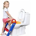 Ver imagem 3 de Troninho Assento Infantil Redutor de Vaso Sanitario com Escada Sapinho Bebe Pinico Ajustavel Desfral