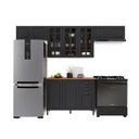 Ver imagem 2 de Armário Cozinha Modulada Completa Americana 100% MDF 280cm Provence Multimóveis Crink-CPL014