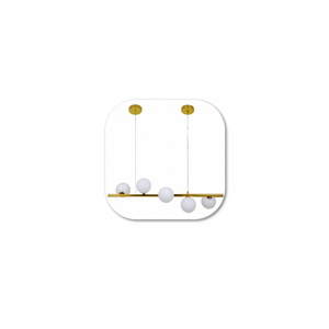 Lustre Pendente Jabuticaba Globos Vidro Espiral Molecular G9