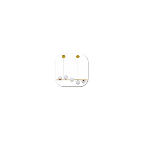 Lustre Pendente Jabuticaba Globos Vidro Espiral Molecular G9