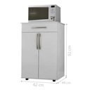 Ver imagem 3 de Bancada Micro-ondas Alexios Branco