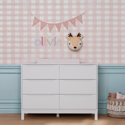 Berço e Cômoda Quarto Bebê de Mdf Branco Fosco Linha Cozy Quater Móveis - 4