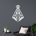 Ver imagem 2 de Escultura de Parede Nossa Senhora em MDF