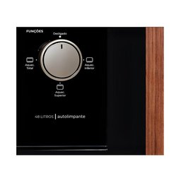 Forno Elétrico de Embutir Fischer Fit Line Preto 48l 220v - 3