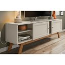 Ver imagem 5 de Rack Retrô para TV até 70 Polegadas 2 Portas Correr Ema CabeCasa MadeiraOriginals