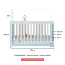 Ver imagem 7 de Berço 3 em 1 com Colchão Incluso Doce de Leite Multimóveis Mp4244