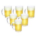 Ver imagem 1 de Kit 6 Canecas de Chopp Cerveja de Vidro Grosso 330ml