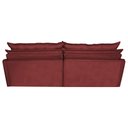 Ver imagem 6 de Sofá Sem Caixa Retrátil e Reclinável 1,95m Cama inBox Versátil Suede Velusoft Vermelho