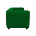 Ver imagem 3 de Sofá Namoradeira Amsterdam 1,40m Suede Verde - Inova Decorações