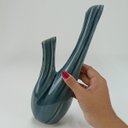 Ver imagem 4 de Home&Co Anse Vaso 29x12x8cm Cerâmica Azul