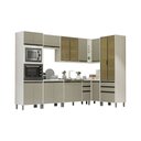 Ver imagem 3 de Cozinha Modulada de Canto Completa 8 Peças sem Tampo Linea Luciane Móveis