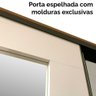 Guarda-Roupa Personal Organizer Casal 2,50M MDF 3 Portas Espelhadas Cool Home - 4