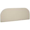 Ver imagem 3 de Kit Cabeceira e Calçadeira Império Casal para Cama Box 140cm Bouclê Facto - Sofa Store:bouclê Bege