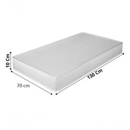 Colchão Infantil Baby Luxo Confortável 130x70cm - 2