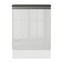 Ver mais imagens de Balcão Acordes 100% Mdf 60cm 1 Porta Frente Branco Brilho