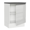 Ver imagem 6 de Balcão Acordes 100% Mdf 60cm 1 Porta Frente Branco Brilho