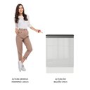 Ver imagem 3 de Balcão Acordes 100% Mdf 60cm 1 Porta Frente Branco Brilho