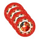 Ver imagem 1 de Kit Sousplat Natal Papai Noel Iii Nsw 4 Peças sem Base