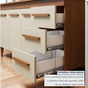 Ver imagem 4 de Kit de Cozinha Atenas 5 Portas 3 Gavetas MDF MDP Nature-Off Kaiki Móveis