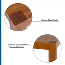 Ver mais imagens de Mesa de Jantar 180x100cm Garapa Rinno Marrom/Castanho
