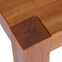 Ver imagem 6 de Mesa de Jantar 180x100cm Garapa Rinno Marrom/Castanho