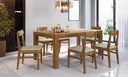 Ver imagem 3 de Mesa de Jantar 180x100cm Garapa Rinno Marrom/Castanho