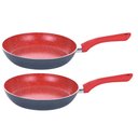 Ver imagem 1 de Kit 2 Frigideiras Indução Cerâmica 3,7mm 24cm Não Gruda Onix