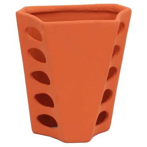Arandela Ceramica Artesanal Retro Amanda Cor Telha