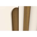 Ver imagem 6 de Guarda Roupa 6 Portas 2 Esp c/Pés Napoli Henn Off/Nat