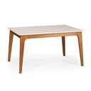 Ver imagem 1 de Mesa de Jantar 6 Lugares 160x93,4cm Club