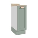 Ver imagem 2 de Balcão Planejado 1 Porta 30cm com Tampo Arizona CabeCasa MadeiraOriginals Verde/Menta/Branco