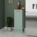 Ver imagem 1 de Balcão Planejado 1 Porta 30cm com Tampo Arizona CabeCasa MadeiraOriginals Verde/Menta/Branco