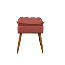 Ver imagem 7 de Kit Luxo 02 Poltronas Amamentação Suede + 1 Puff Pés Palito Cor:rosa