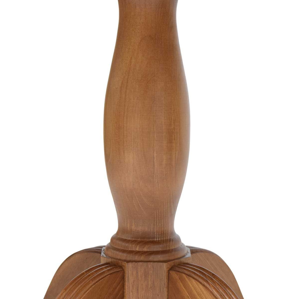 Detalhe da coluna torneada da Mesa Norah
