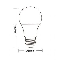 Lâmpada LED 12W TKL 80 Taschibra 6500K - 3