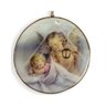 Medalhão Santo Anjo do Senhor para Berço Bebê Branco- Hug - 2