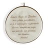 Medalhão Santo Anjo do Senhor para Berço Bebê Branco- Hug - 3