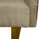 Ver imagem 3 de Caminha Pet Luxo Divâ Tecido Veludo Divini Decor:capuccino